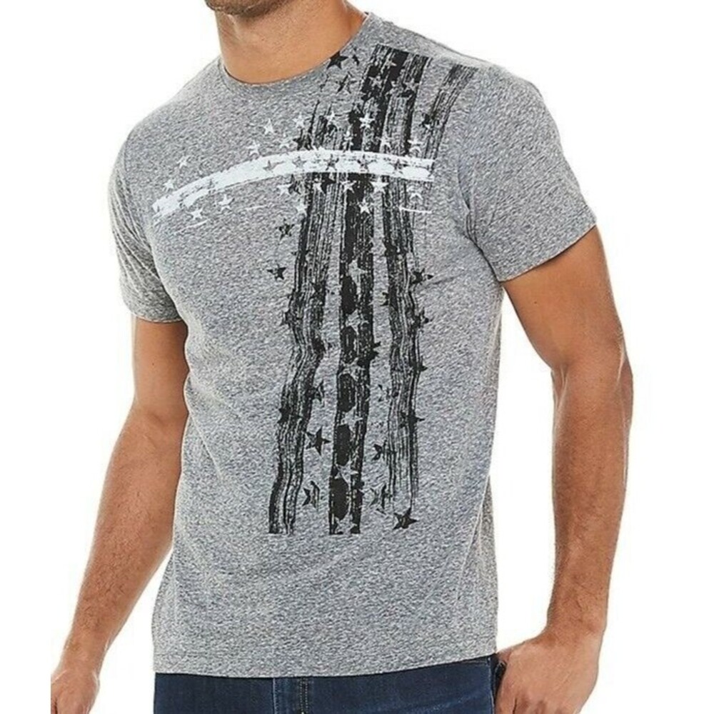 Apt 9  Freedom Flag Graphic T-Shirt  NWT men's size S N-154 Patriotic pride